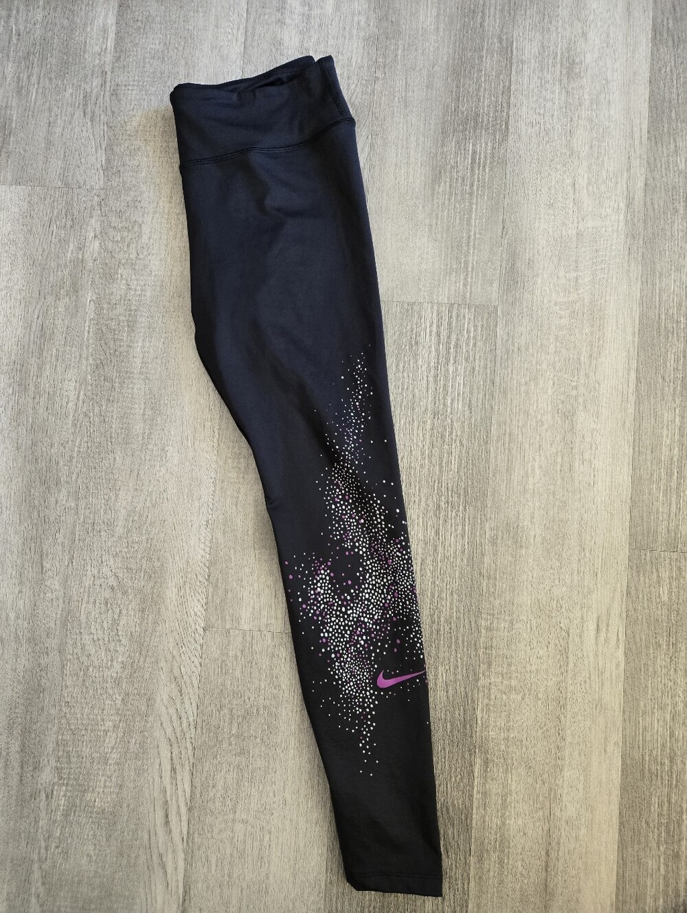 Nike Running Leggings Tights Large Black